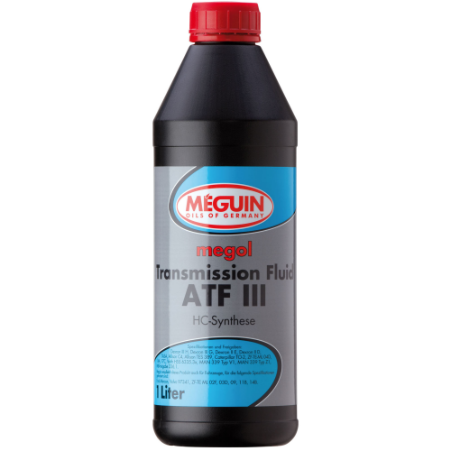 НС-синтетическое трансмиссионное масло для АКПП Megol Transmission Fluid ATF III - 1 л